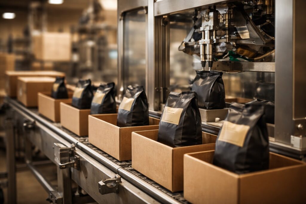 private label coffee manufacturing in europe