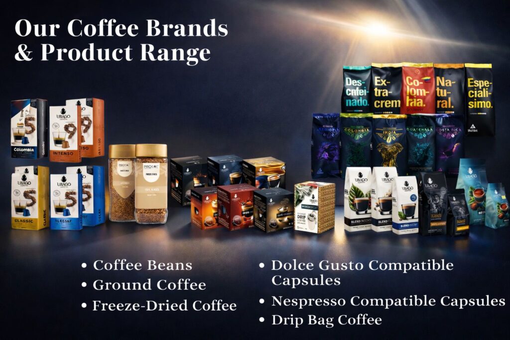 private label coffee factroy europe